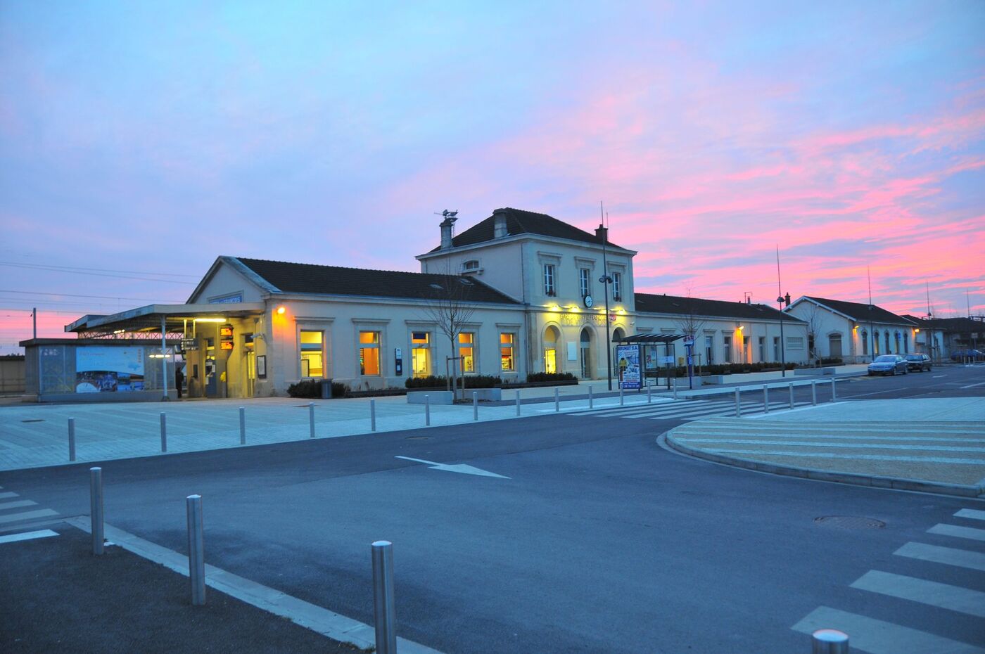 La gare.